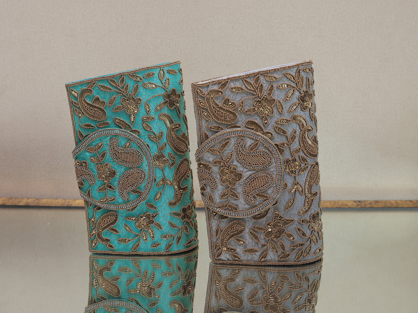 Paisley Drift (Grey Large)