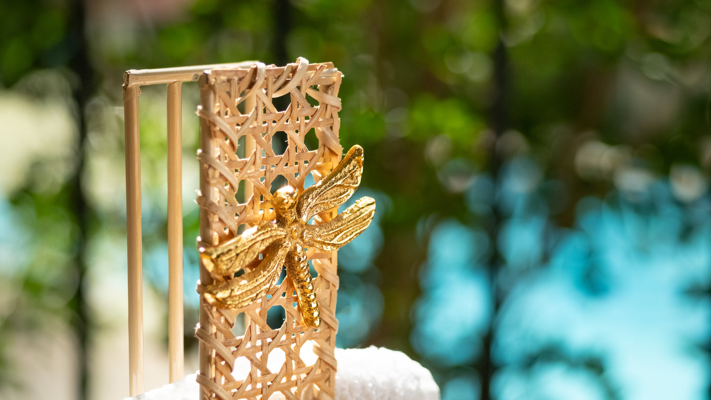 Rattan Towel Holder