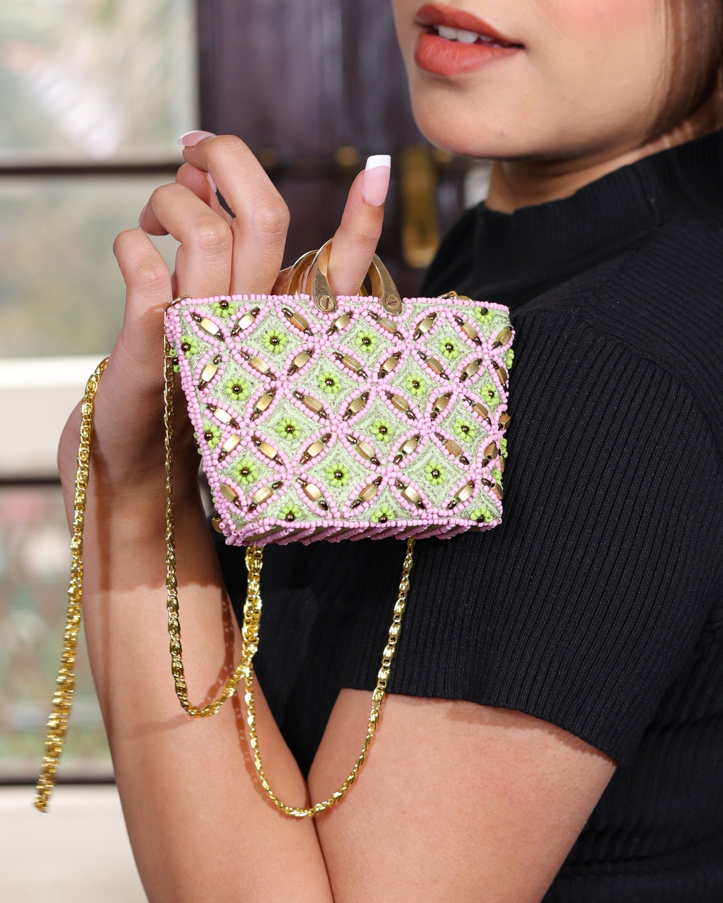 Petal Charm Micro Bag