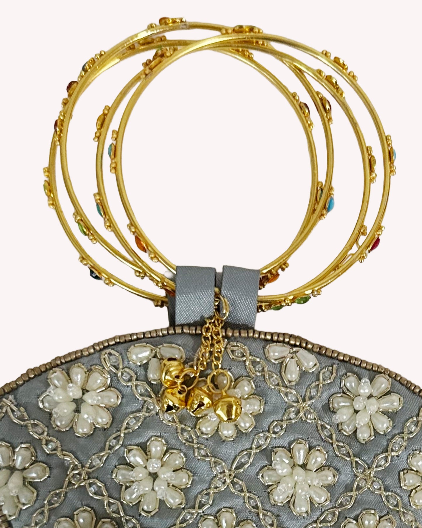 Pearl Blossom Bangle Bag