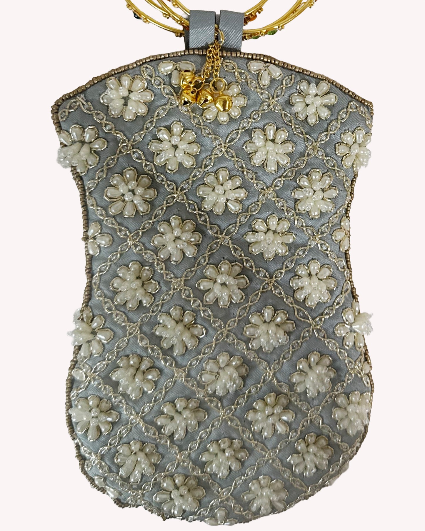 Pearl Blossom Bangle Bag