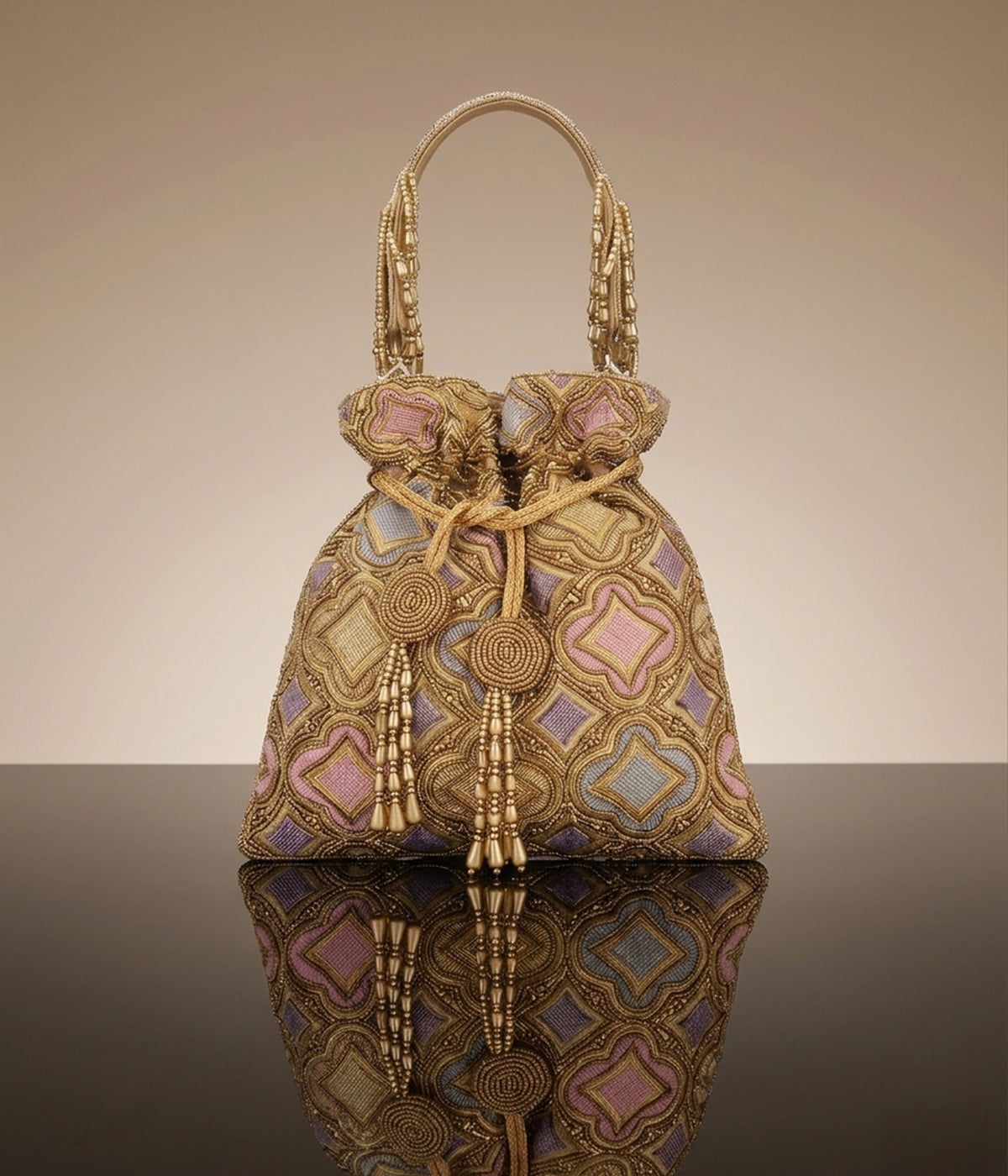 Soft Drawstring Potli
