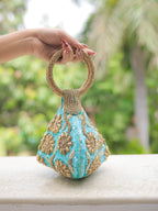 Turquoise Flora