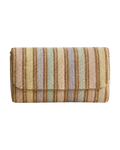 The Pastel Stripe Clutch