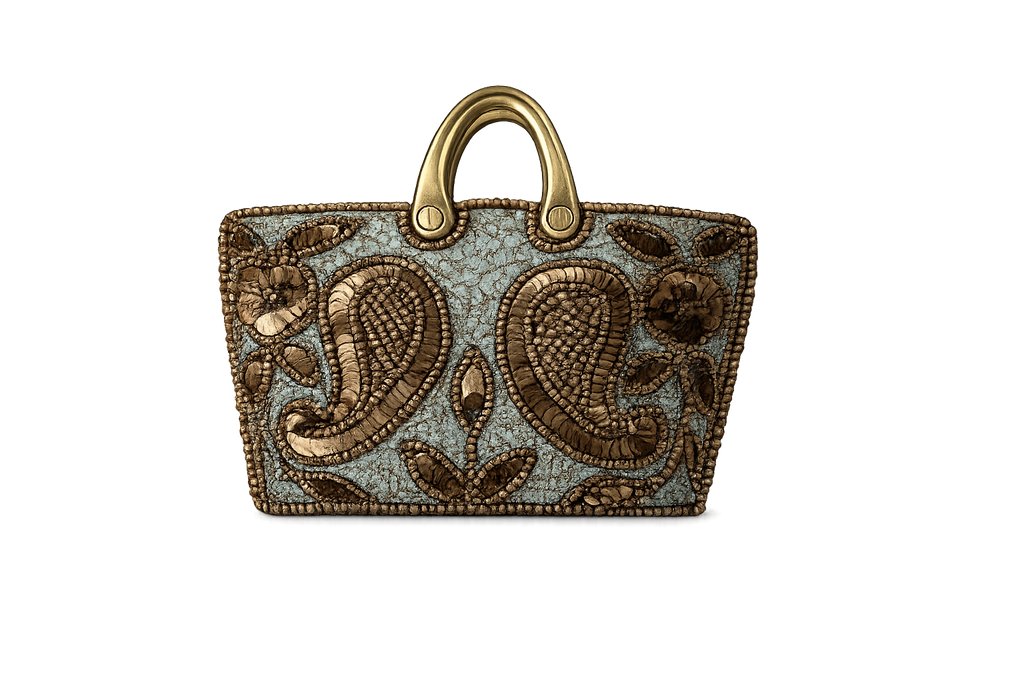 Light Blue Paisley Petite