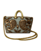 Light Blue Paisley Petite