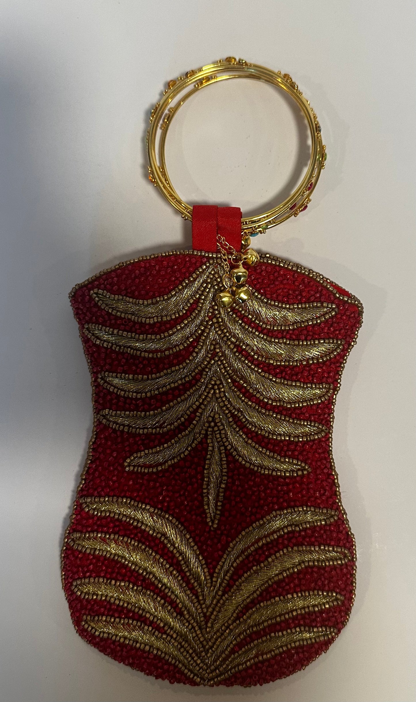 Red Bangle Mobile Bag