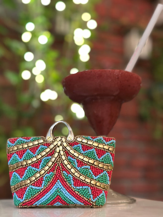 Red,Blue and Green Coin Purse