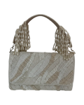 The Ivory Tassel Clutch