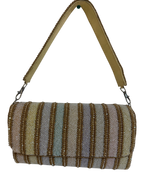 The Pastel Stripe Clutch