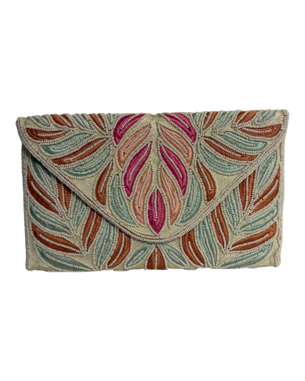 The Feather Clutch