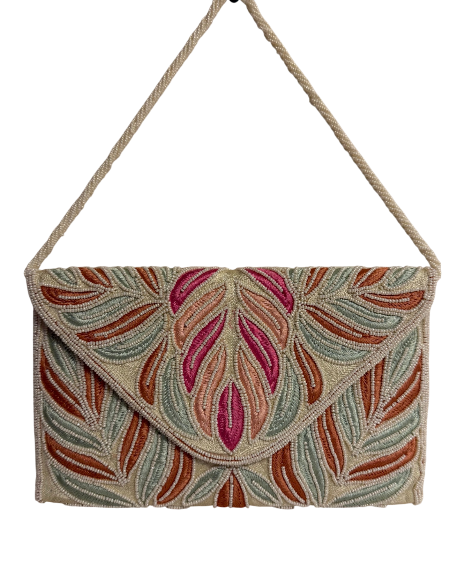 The Feather Clutch
