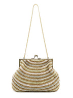 Moonstone Ruche Bag