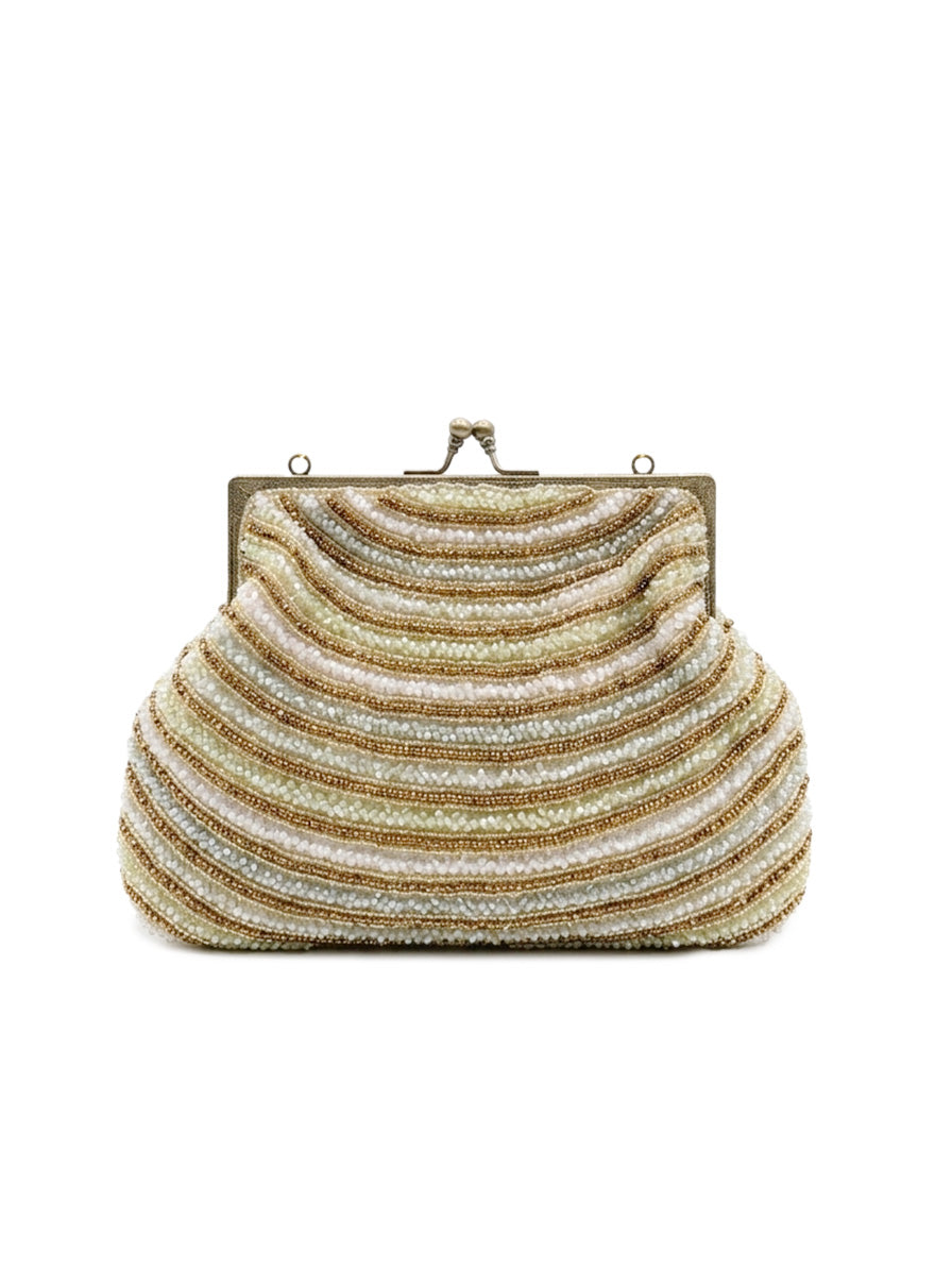 Moonstone Ruche Bag