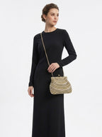 Moonstone Ruche Bag