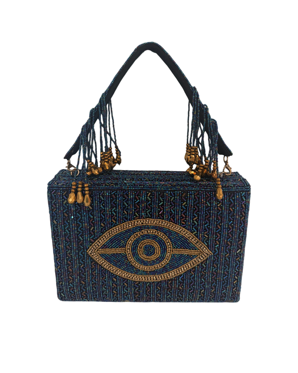 Navy Blue Nazar Bag