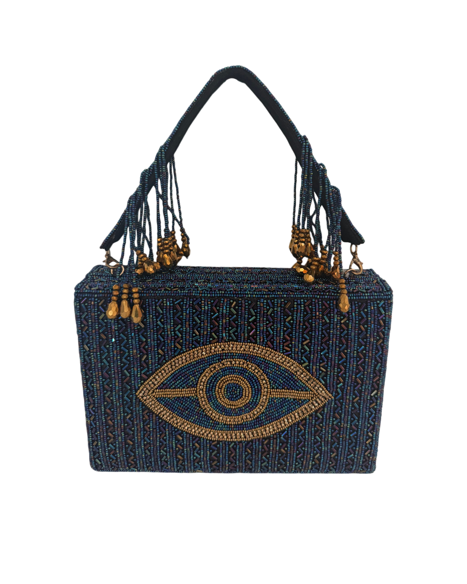 Navy Blue Nazar Bag