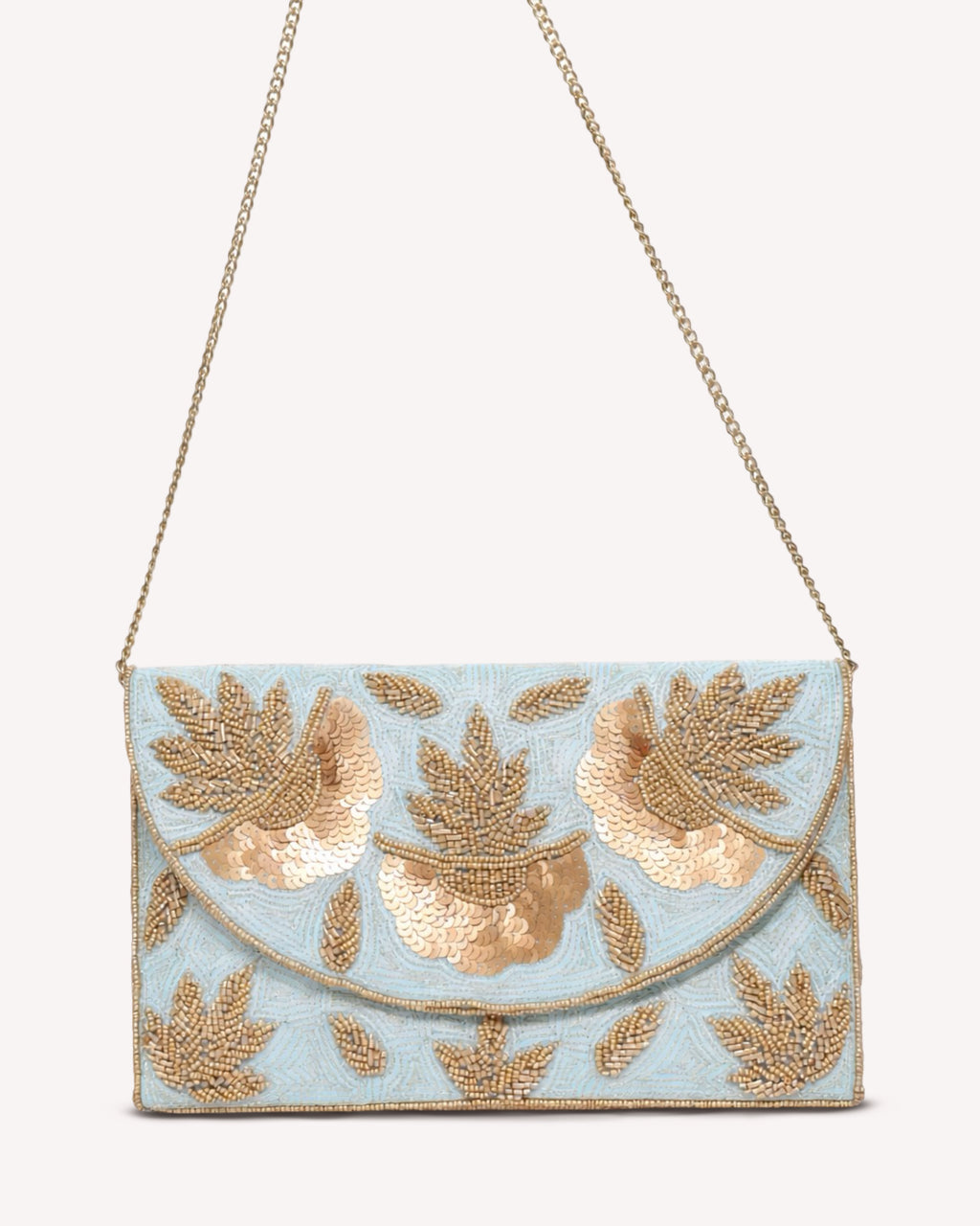 Suhana Neel Beaded Clutch