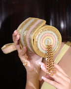Aura Woven Cylinder Bag
