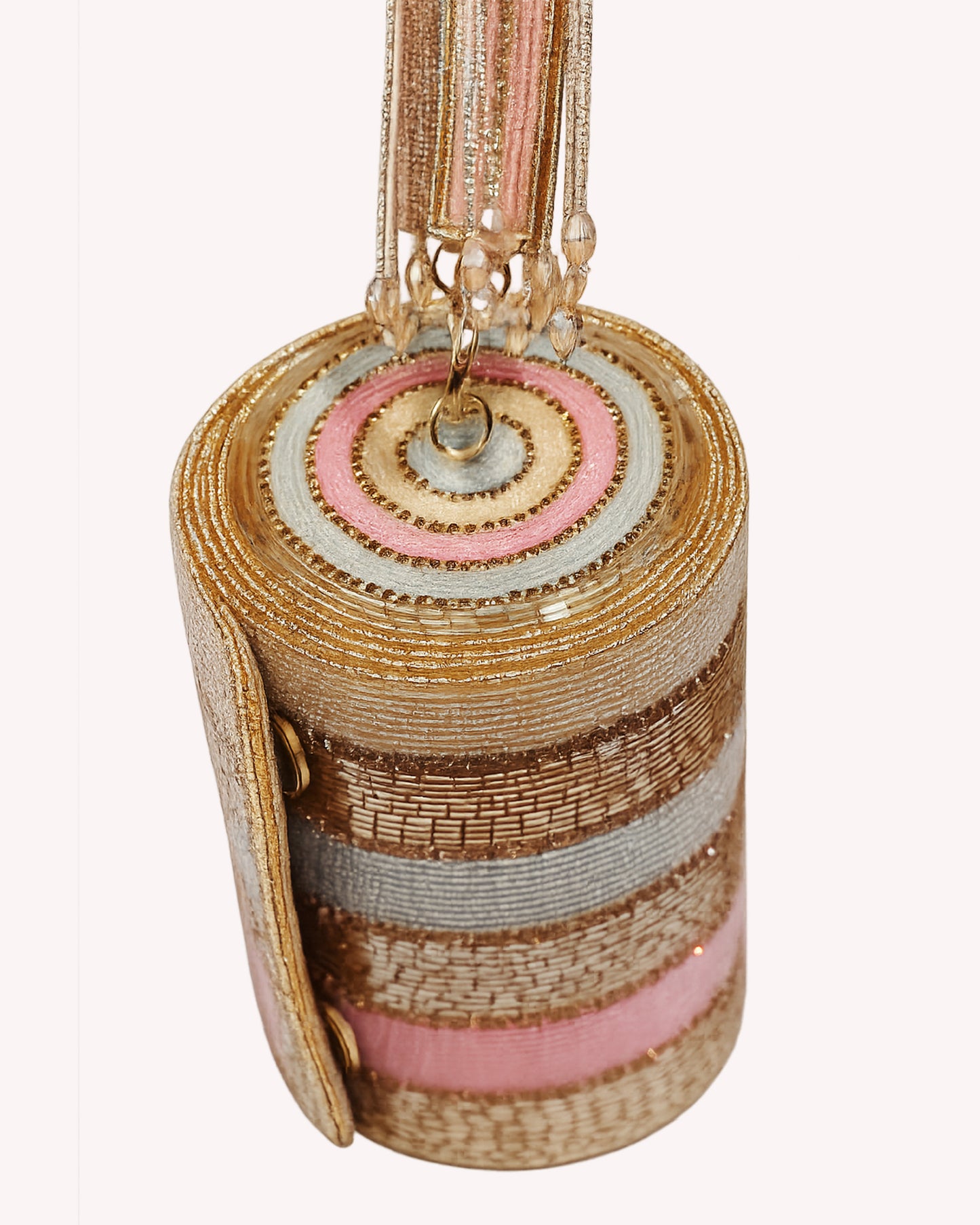 Aura Woven Cylinder Bag