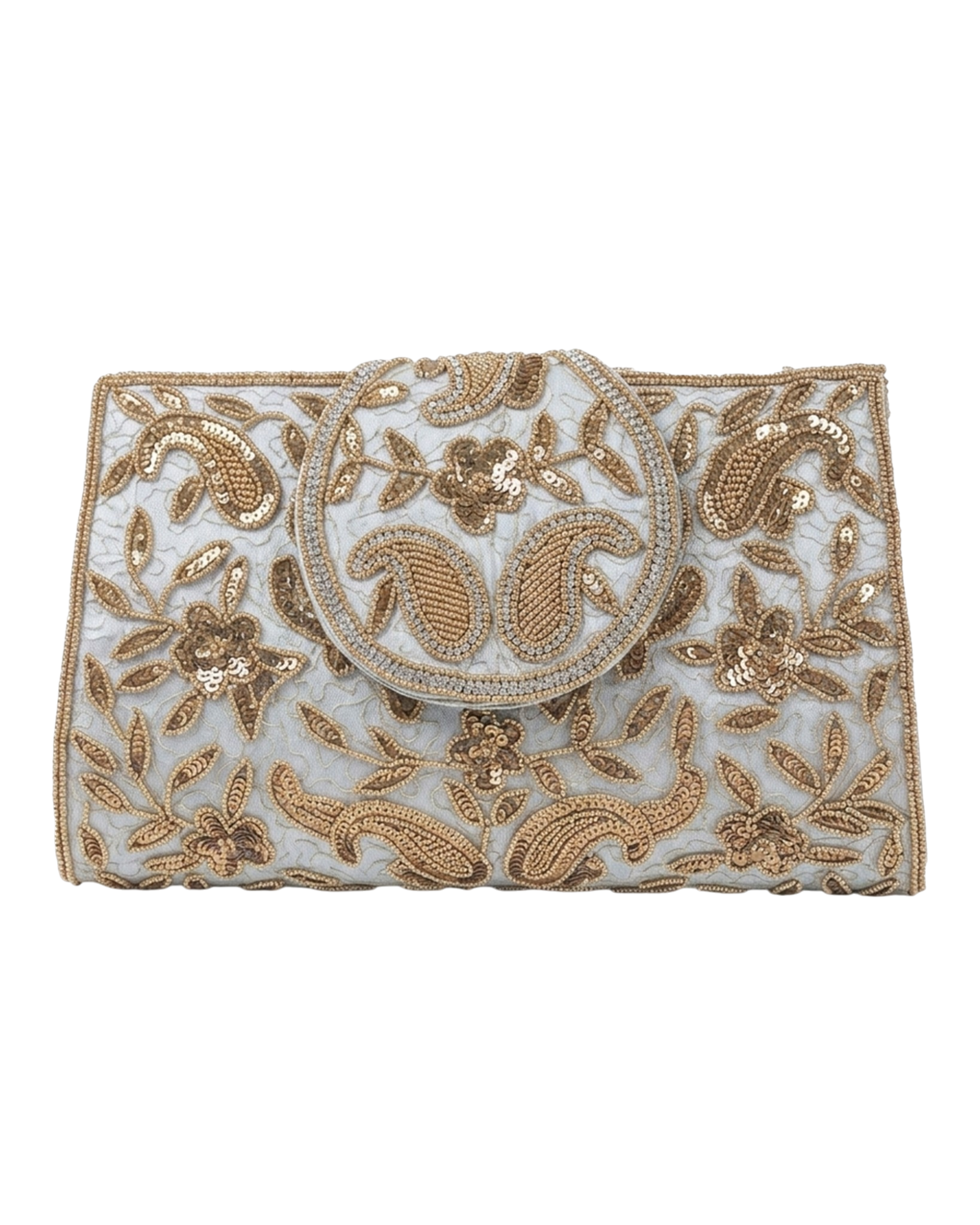 Paisley Drift (Grey Large)
