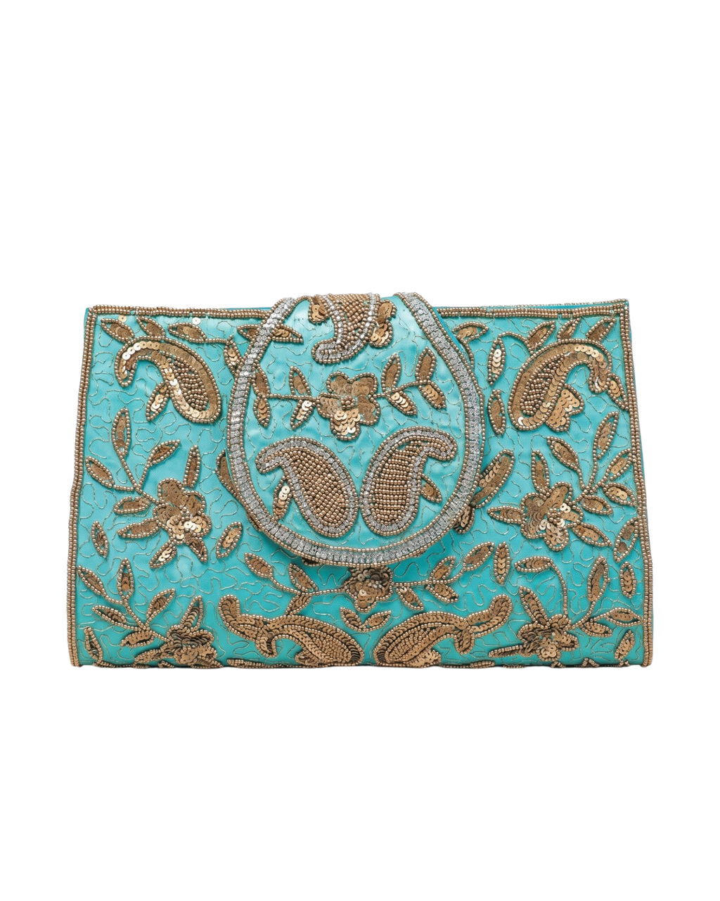 Paisley Drift (Turquoise Large)