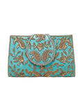Paisley Drift (Turquoise Large)
