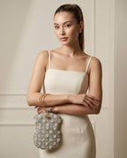 Pearl Blossom Bangle Bag