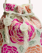Blossom Garden Beaded Pouch