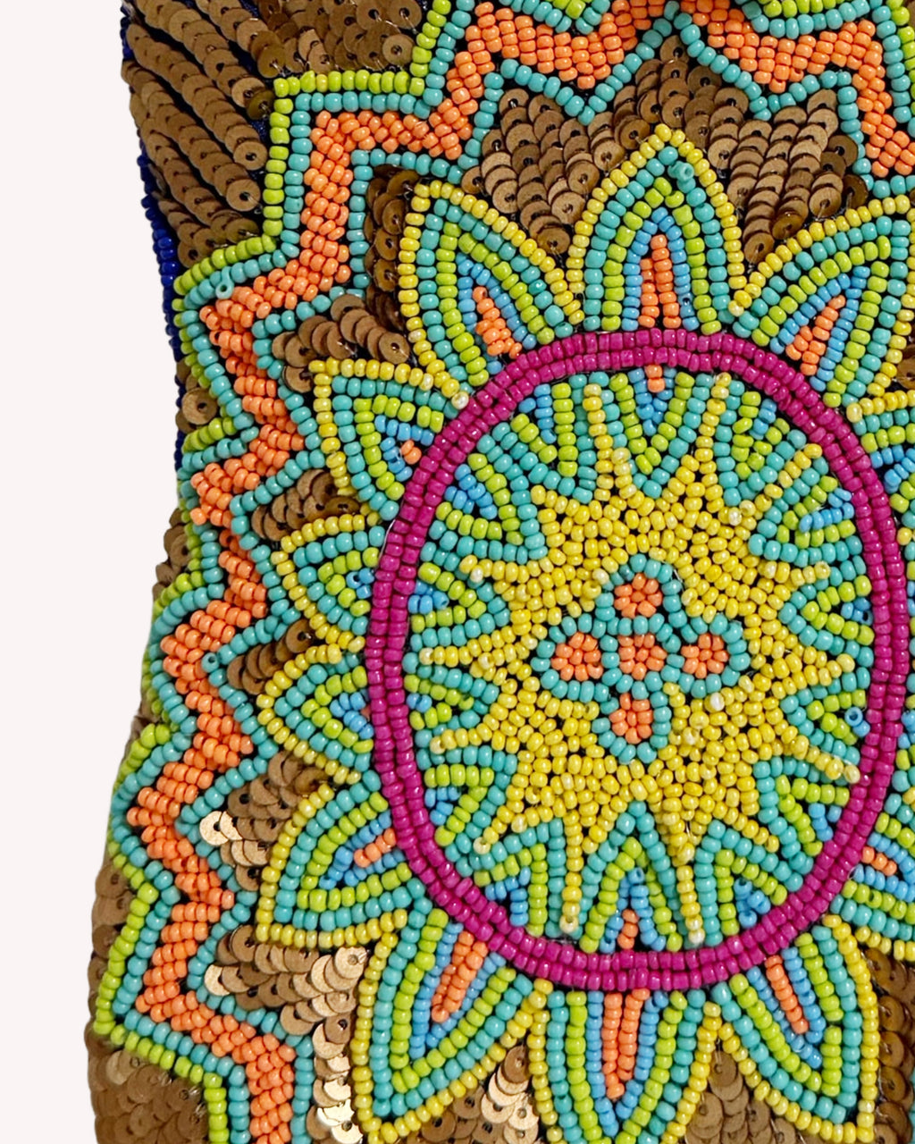 Mandala Radiance Bangle Bag