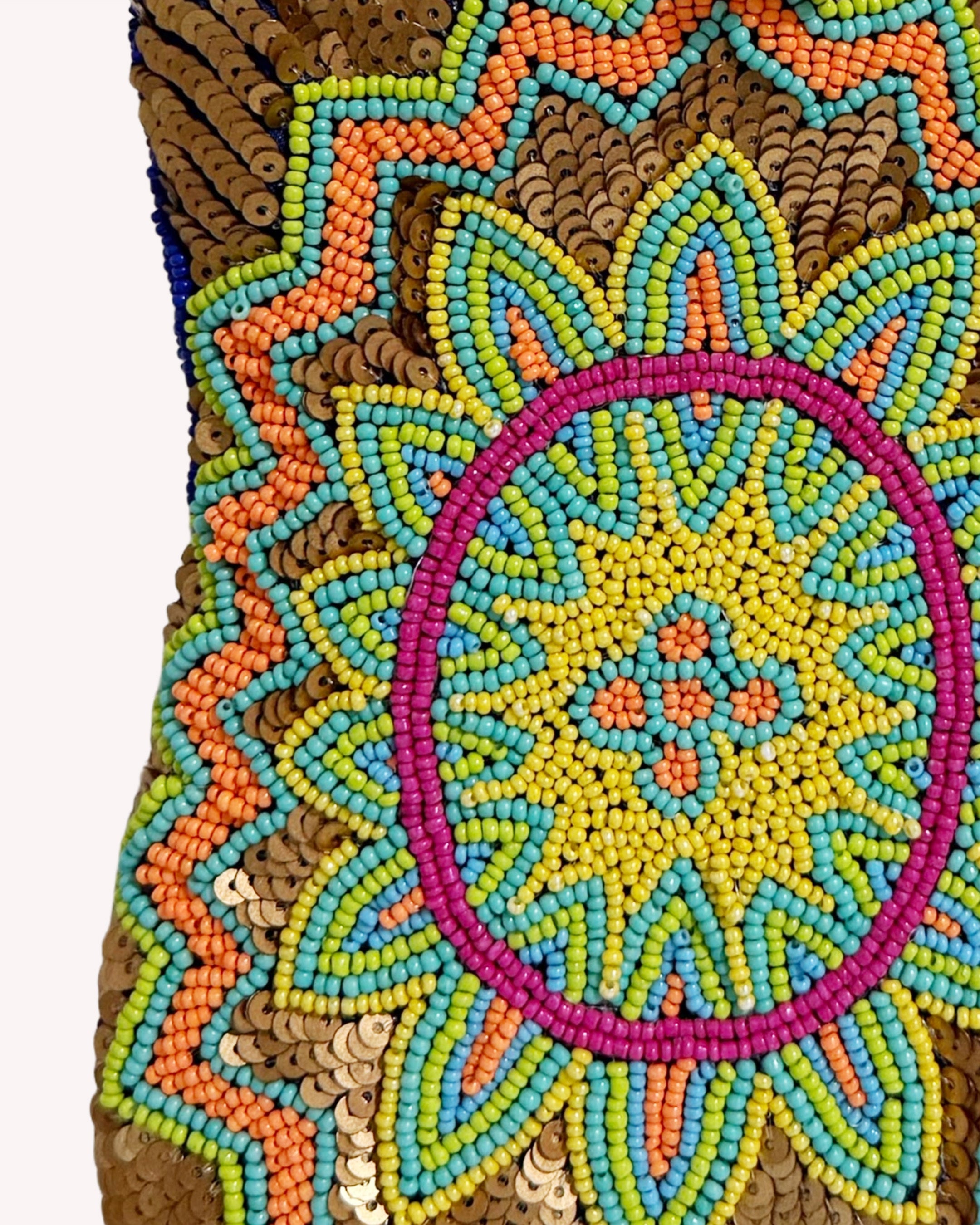 Mandala Radiance Bangle Bag