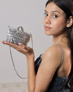 Silversheen Leaf Pouch
