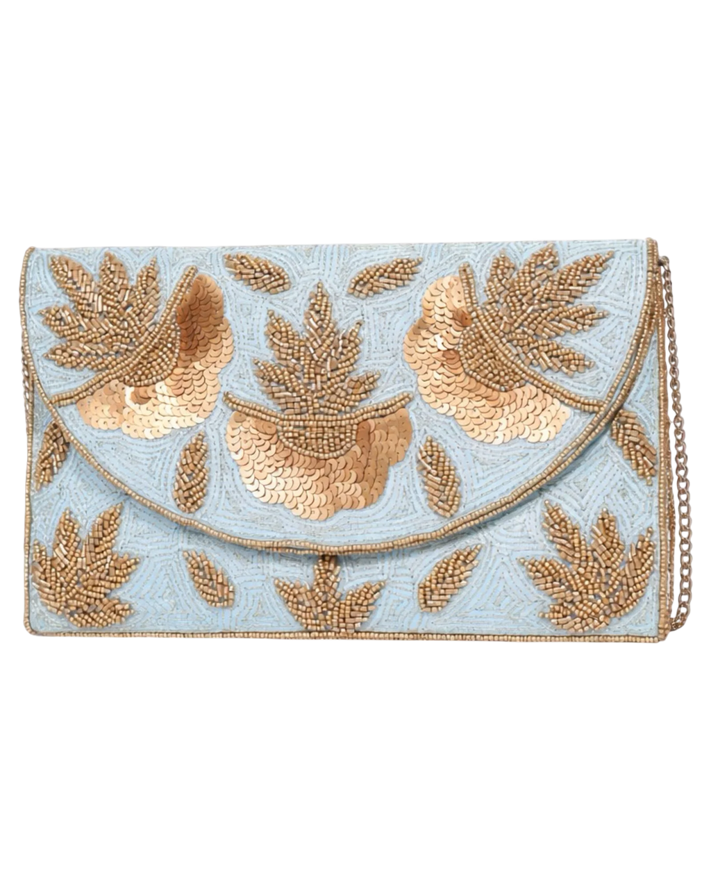 Suhana Neel Beaded Clutch