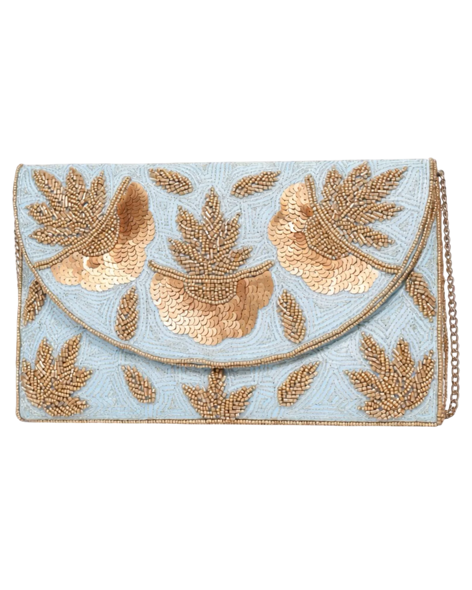Suhana Neel Beaded Clutch
