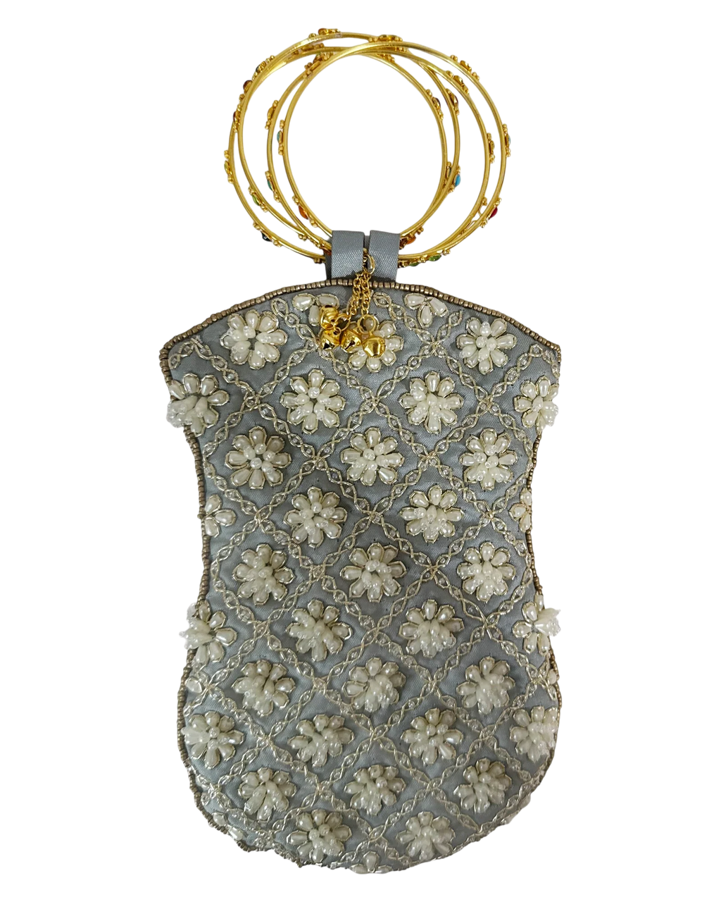 Pearl Blossom Bangle Bag
