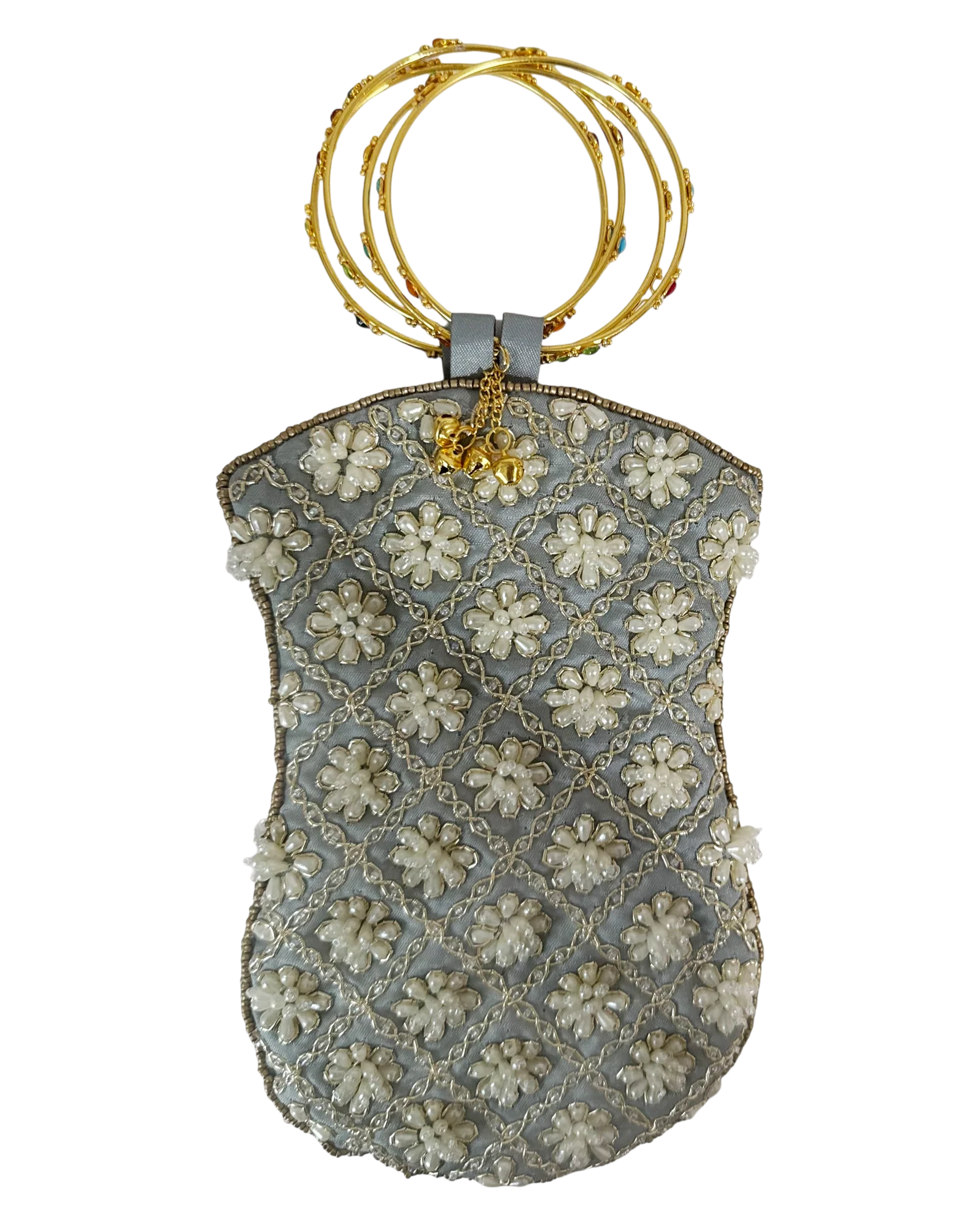 Pearl Blossom Bangle Bag