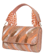 The Rosé Tassel Clutch